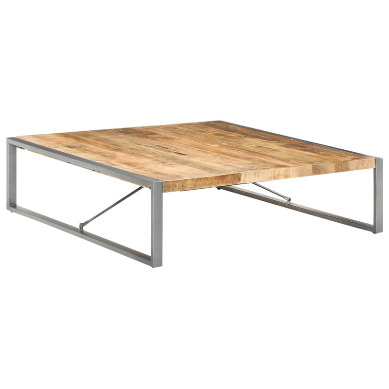 Coffee Table 140x140x40 cm Solid Wood Mango Payday Deals