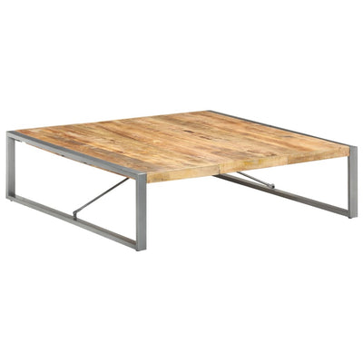 Coffee Table 140x140x40 cm Solid Wood Mango Payday Deals