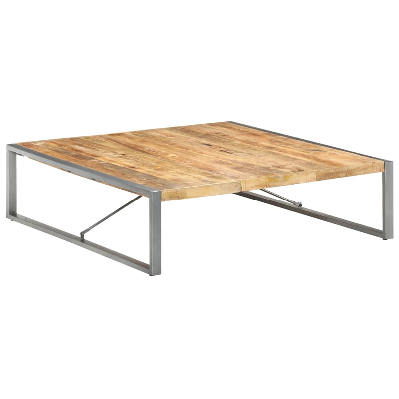 Coffee Table 140x140x40 cm Solid Wood Mango Payday Deals