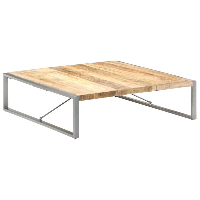 Coffee Table 140x140x40 cm Solid Wood Mango Payday Deals