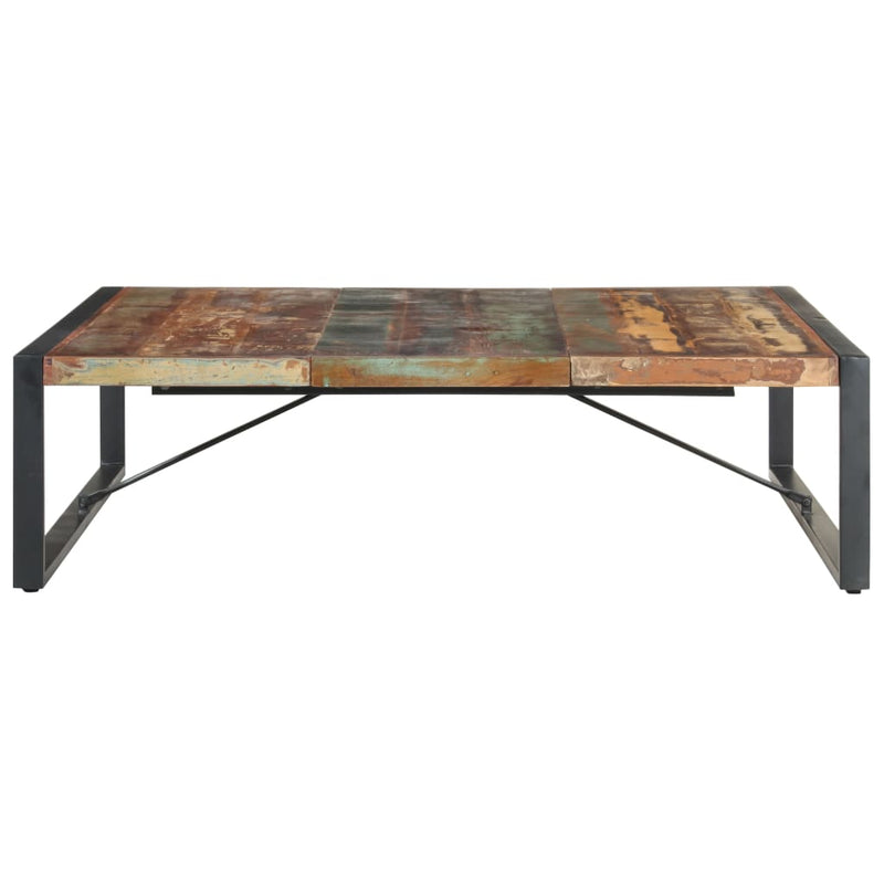 Coffee Table 140x140x40 cm Solid Wood Reclaimed Payday Deals