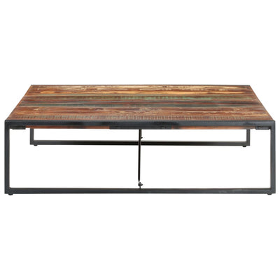 Coffee Table 140x140x40 cm Solid Wood Reclaimed Payday Deals