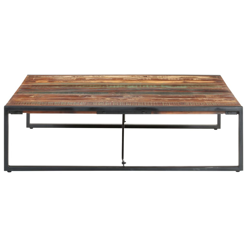 Coffee Table 140x140x40 cm Solid Wood Reclaimed Payday Deals