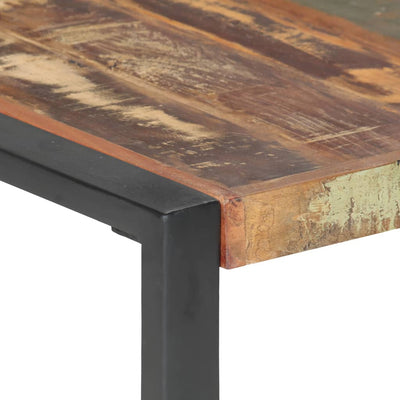 Coffee Table 140x140x40 cm Solid Wood Reclaimed Payday Deals