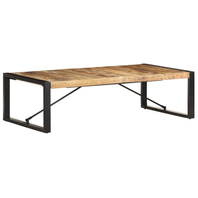 Coffee Table 140x70x40 cm Solid Wood Mango Payday Deals