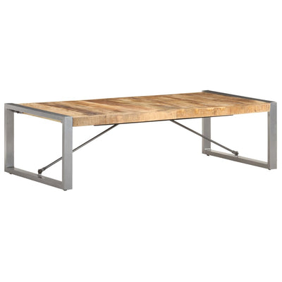 Coffee Table 140x70x40 cm Solid Wood Mango Payday Deals