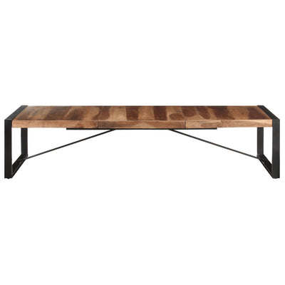 Coffee Table 180x90x40 cm Solid Wood Payday Deals
