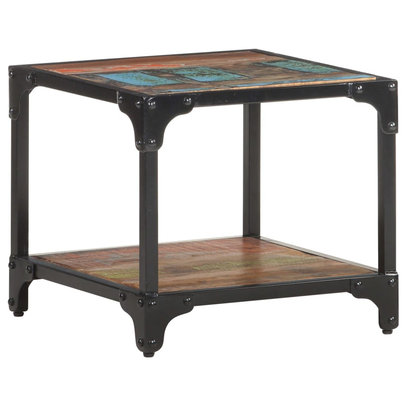 Coffee Table 40x40x36 cm Solid Reclaimed Wood Payday Deals