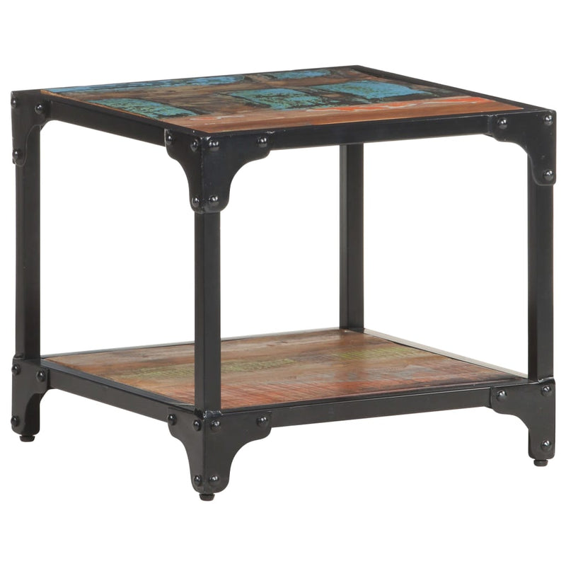 Coffee Table 40x40x36 cm Solid Reclaimed Wood Payday Deals