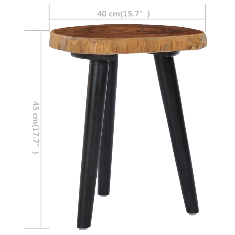 Coffee Table 40x45 cm Solid Teak Payday Deals
