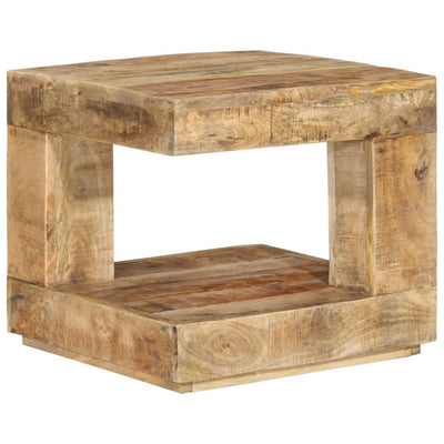 Coffee Table 45x45x40 cm Solid Wood Mango Payday Deals