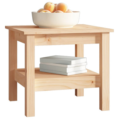 Coffee Table 45x45x40 cm Solid Wood Pine Payday Deals