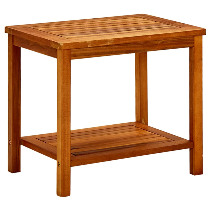 Coffee Table 50x35x45 cm Solid Acacia Wood Payday Deals