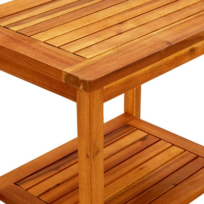 Coffee Table 50x35x45 cm Solid Acacia Wood Payday Deals