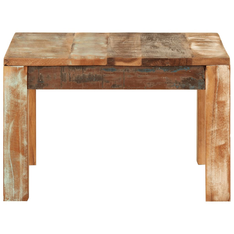 Coffee Table 55x55x35 cm Solid Wood Reclaimed Payday Deals