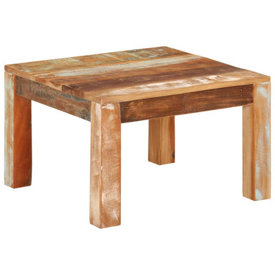 Coffee Table 55x55x35 cm Solid Wood Reclaimed Payday Deals