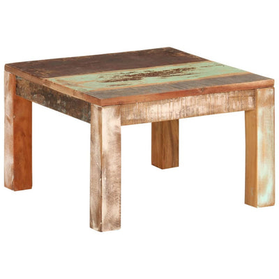 Coffee Table 55x55x35 cm Solid Wood Reclaimed Payday Deals