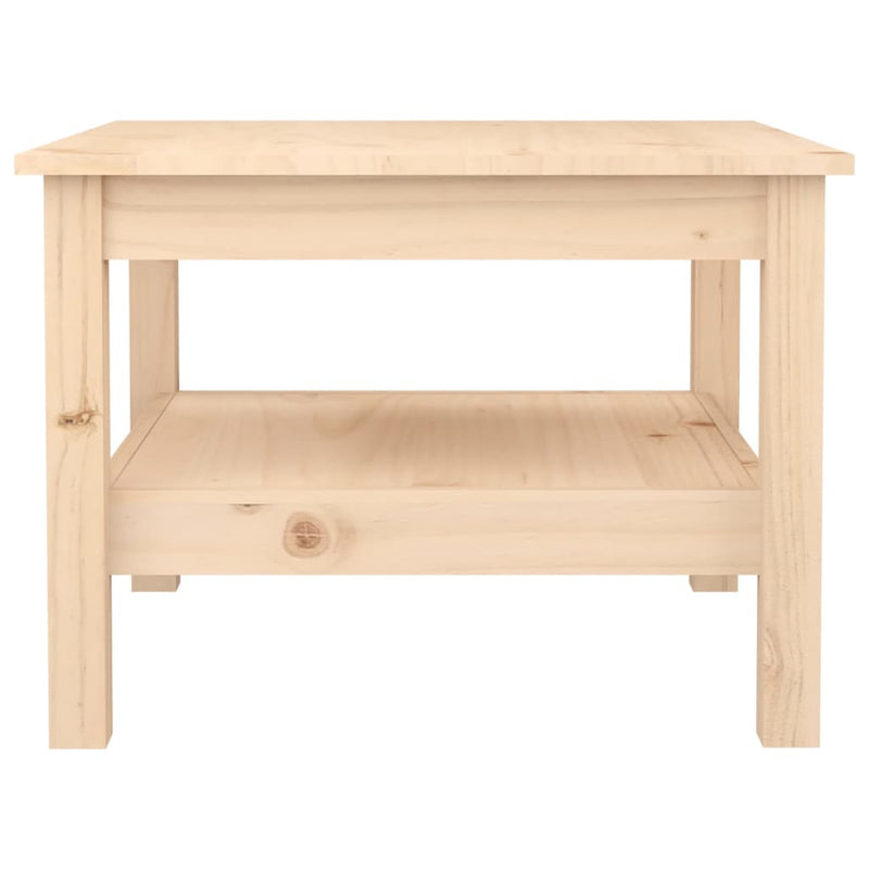 Coffee Table 55x55x40 cm Solid Wood Pine Payday Deals