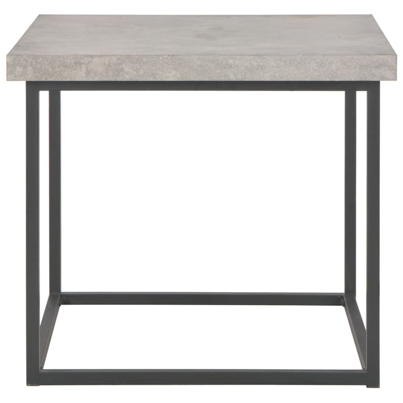 Coffee Table 55x55x53 cm Concrete Look Payday Deals