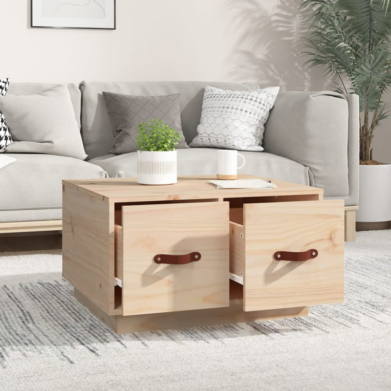 Coffee Table 60x53x35 cm Solid Wood Pine Payday Deals