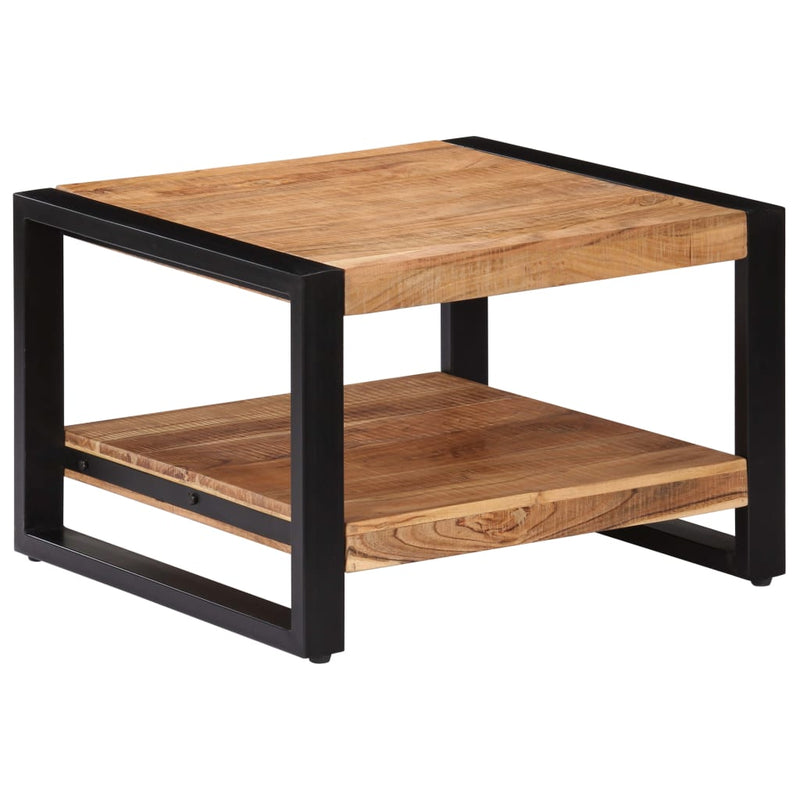 Coffee Table 60x60x40 cm Solid Acacia Wood Payday Deals