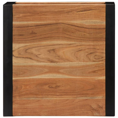 Coffee Table 60x60x40 cm Solid Acacia Wood Payday Deals