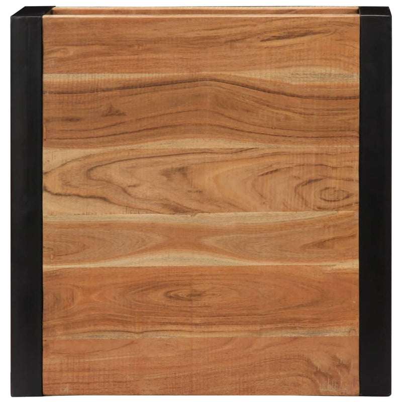Coffee Table 60x60x40 cm Solid Acacia Wood Payday Deals