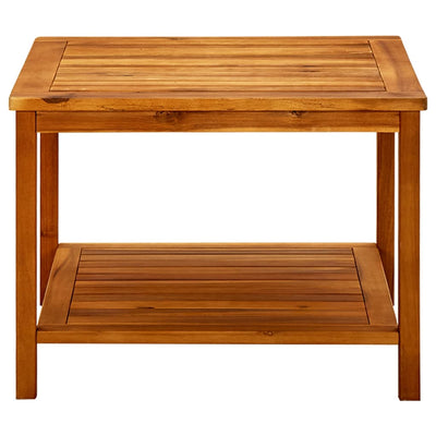 Coffee Table 60x60x45 cm Solid Acacia Wood Payday Deals