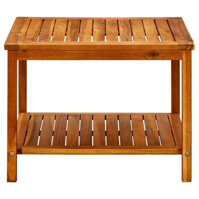 Coffee Table 60x60x45 cm Solid Acacia Wood Payday Deals