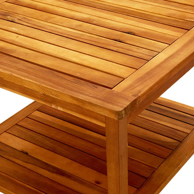 Coffee Table 60x60x45 cm Solid Acacia Wood Payday Deals