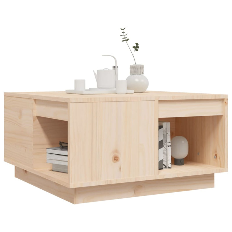 Coffee Table 60x61x32.5 cm Solid Wood Pine Payday Deals