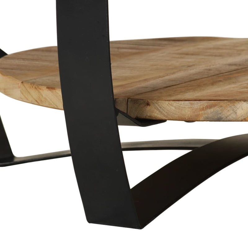 Coffee Table 65 cm Solid Rough Mango Wood Payday Deals