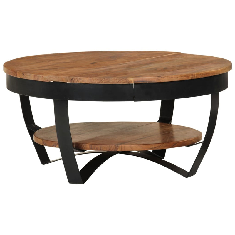 Coffee Table 65x65x32 cm Solid Acacia Wood Payday Deals