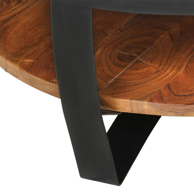Coffee Table 65x65x32 cm Solid Acacia Wood Payday Deals