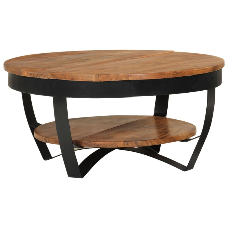 Coffee Table 65x65x32 cm Solid Acacia Wood Payday Deals