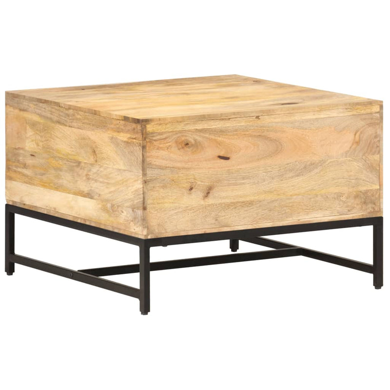 Coffee Table 67x67x45 cm Solid Mango Wood Payday Deals