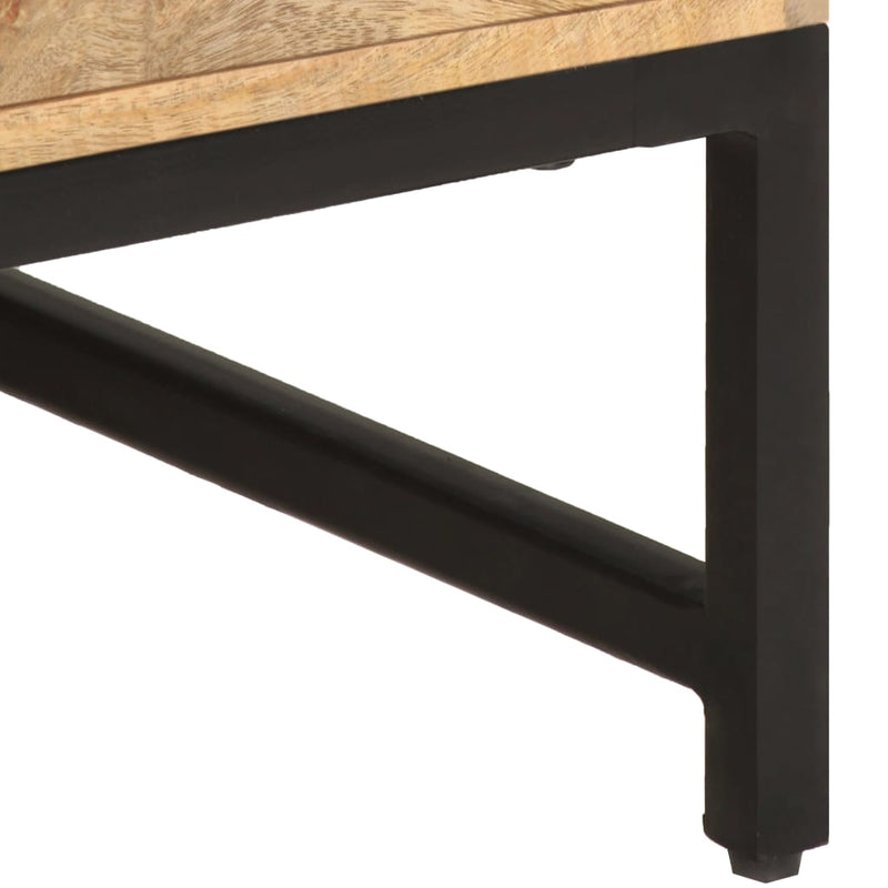 Coffee Table 67x67x45 cm Solid Mango Wood Payday Deals