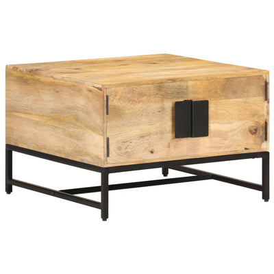 Coffee Table 67x67x45 cm Solid Mango Wood Payday Deals