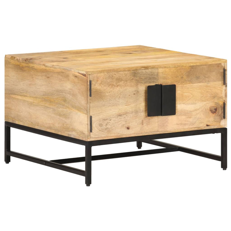 Coffee Table 67x67x45 cm Solid Mango Wood Payday Deals