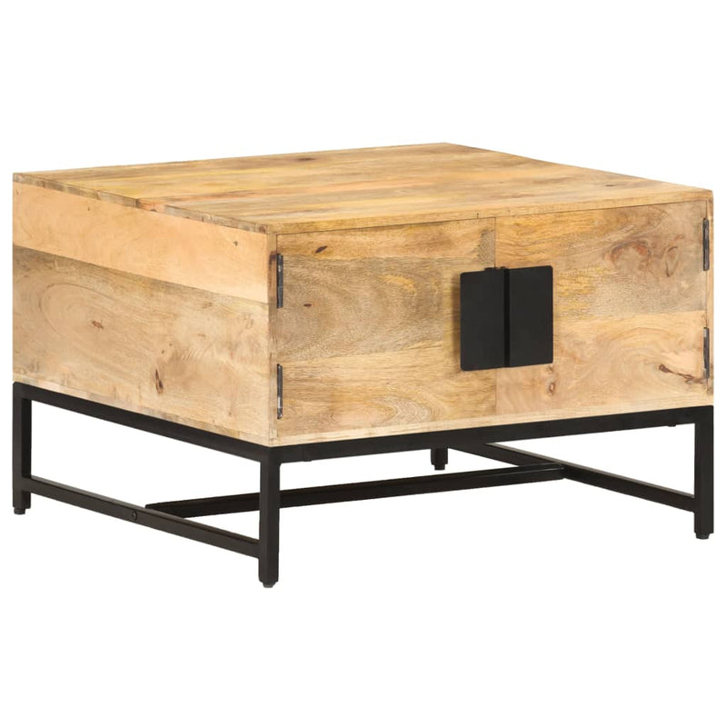 Coffee Table 67x67x45 cm Solid Mango Wood Payday Deals