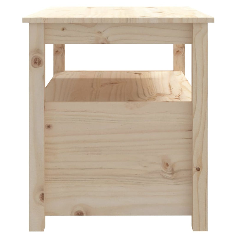 Coffee Table 71x49x55 cm Solid Wood Pine Payday Deals