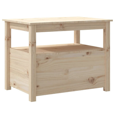 Coffee Table 71x49x55 cm Solid Wood Pine Payday Deals