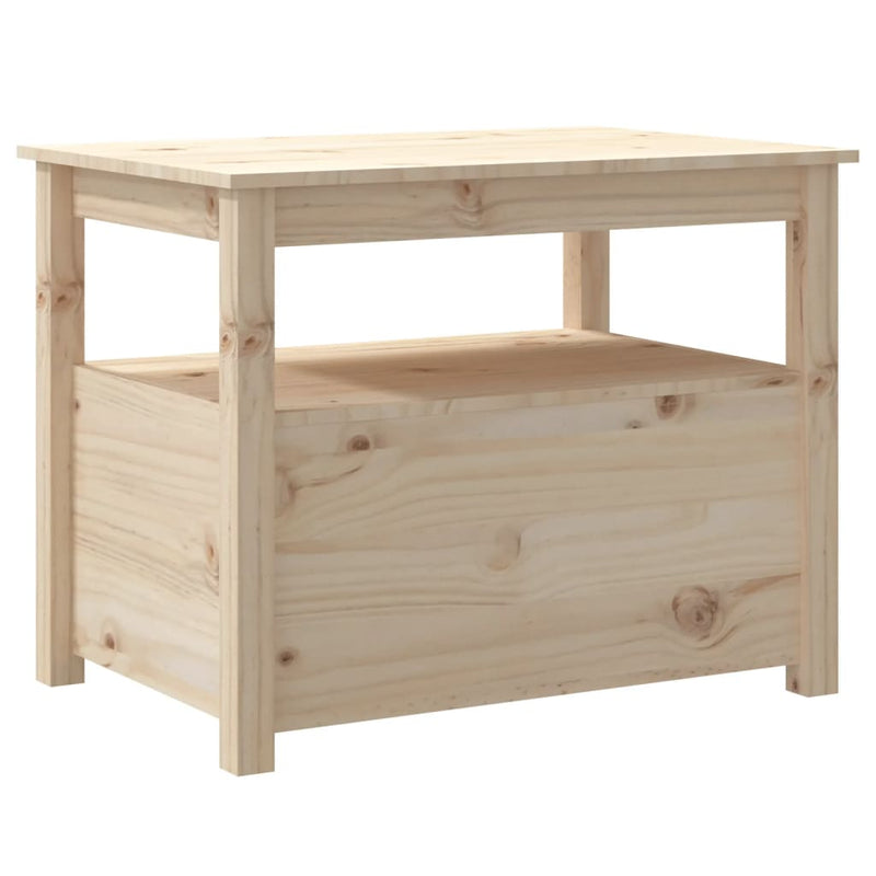 Coffee Table 71x49x55 cm Solid Wood Pine Payday Deals
