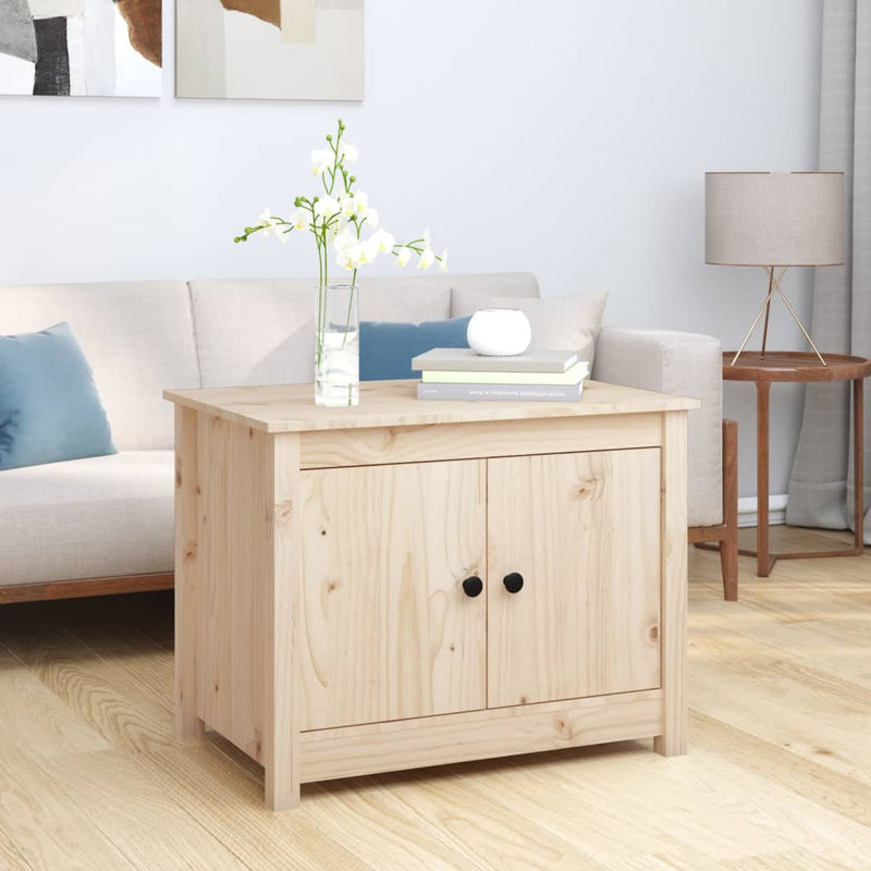 Coffee Table 71x49x55 cm Solid Wood Pine Payday Deals