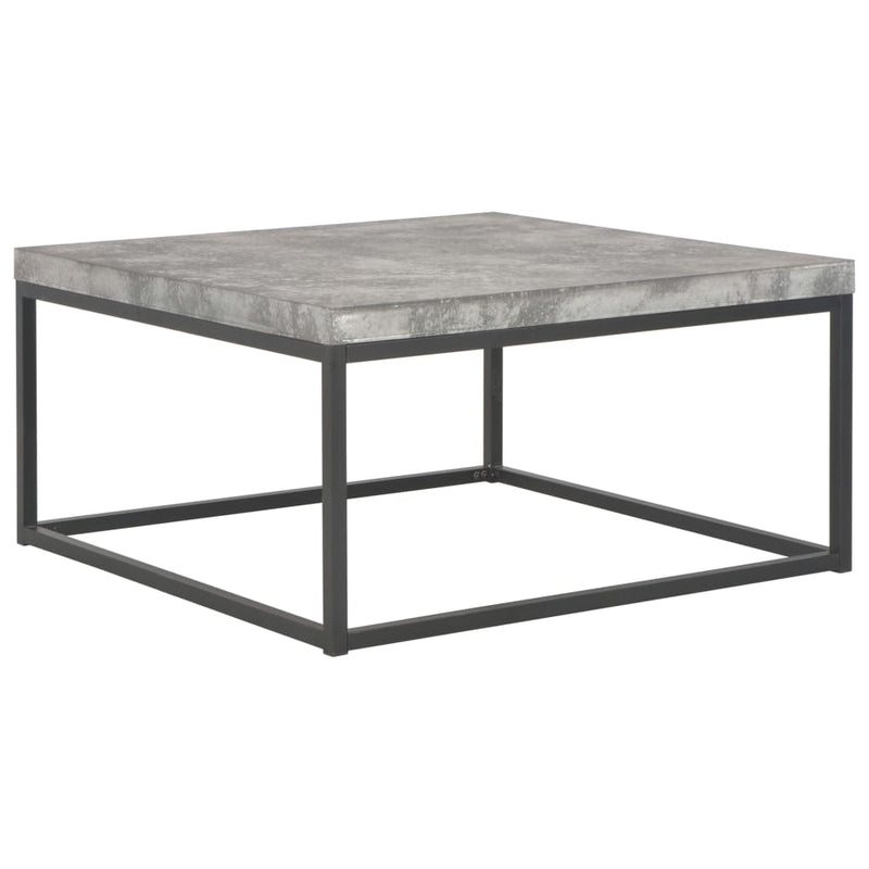 Coffee Table 75x75x38 cm Concrete Look Payday Deals