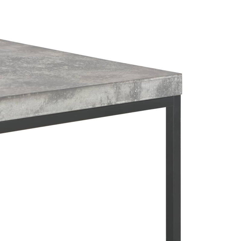 Coffee Table 75x75x38 cm Concrete Look Payday Deals