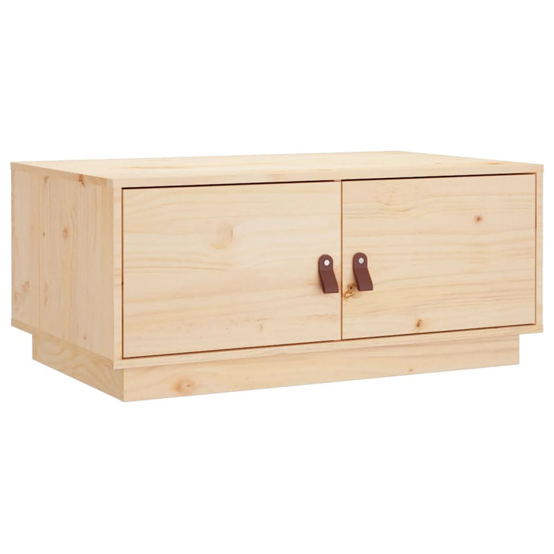 Coffee Table 80x50x35 cm Solid Wood Pine Payday Deals