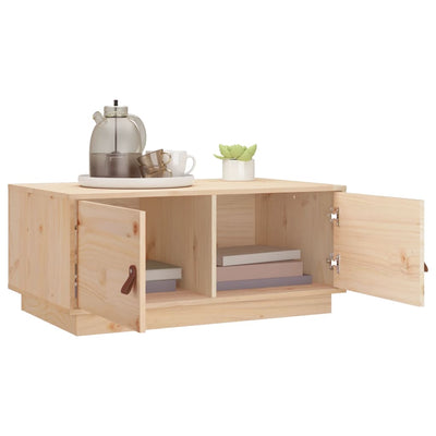 Coffee Table 80x50x35 cm Solid Wood Pine Payday Deals