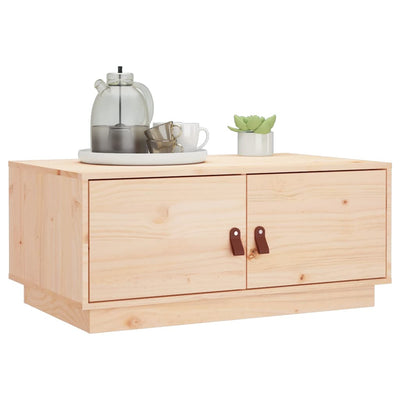 Coffee Table 80x50x35 cm Solid Wood Pine Payday Deals