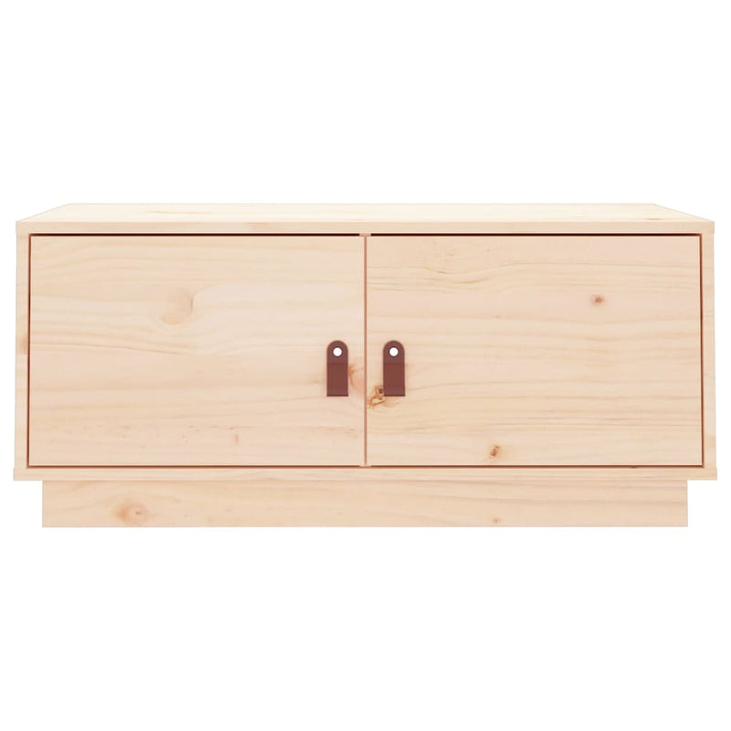 Coffee Table 80x50x35 cm Solid Wood Pine Payday Deals